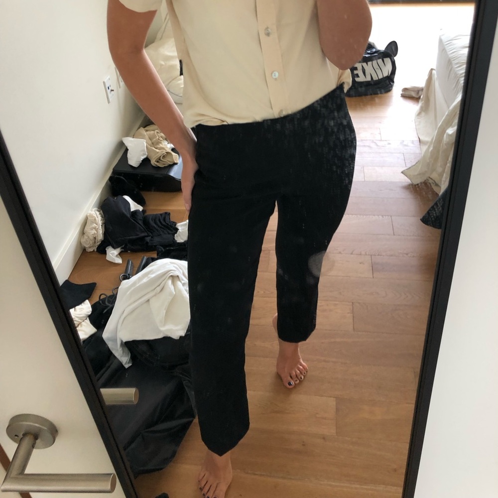 Louis Vuitton Ankle High waist pants